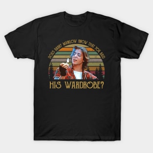 Club Movie Does Barry Manilow Know That You Raid His Wardrobe T-Shirt